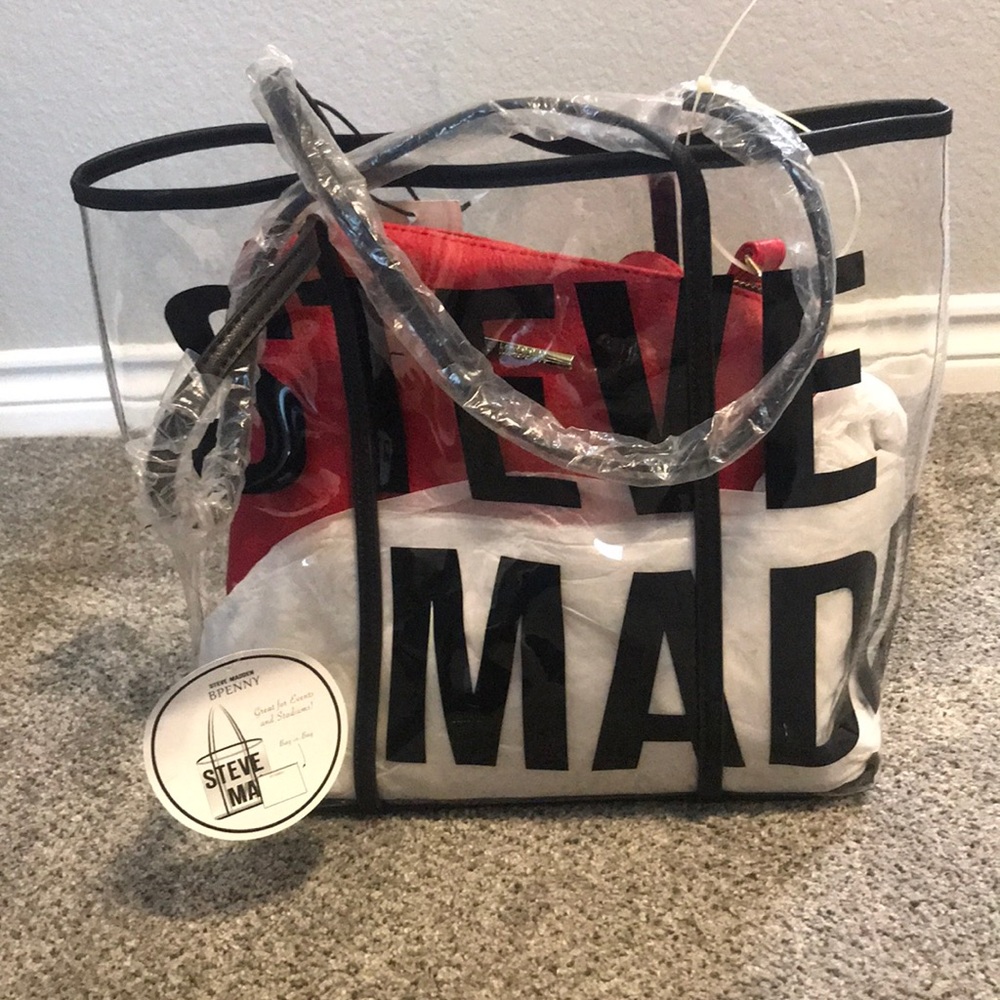 Clear Steve Madden bag